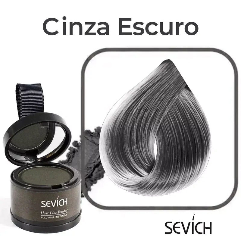 Tinta de Cabelo em Pó - Sevích® Cobre Falhas e Fios Brancos (Compre 1, Leve 3)