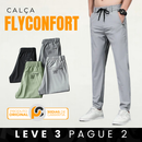 [Leve 3 Pague 2] Calça Masculina FlyConfort em Seda Gelo e Poliéster (Elasticidade e Estilo Máximo!)