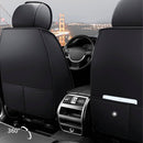 Capa Completa Automotiva Universal Lunor em Couro Legítimo e AirBag +BRINDES: Tapete e Capa Para Volante