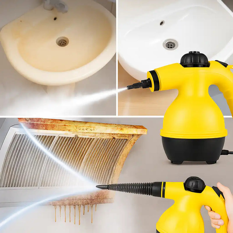 Limpador a Vapor Multifuncional de Alta Pressão 2500W - Limpeza Profunda