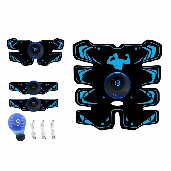 Estimulador Muscular Inteligente de Alta Performance (6 Modos + 10 Níveis)