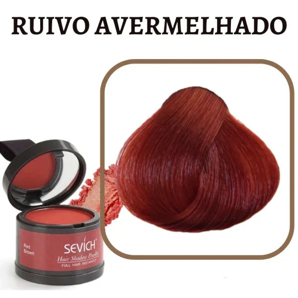 Tinta de Cabelo em Pó - Sevích® Cobre Falhas e Fios Brancos (Compre 1, Leve 3)