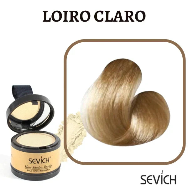 Tinta de Cabelo em Pó - Sevích® Cobre Falhas e Fios Brancos (Compre 1, Leve 3)