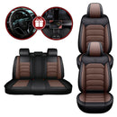 Capa Completa Automotiva Universal Lunor em Couro Legítimo e AirBag +BRINDES: Tapete e Capa Para Volante