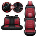 Capa Completa Automotiva Universal Lunor em Couro Legítimo e AirBag +BRINDES: Tapete e Capa Para Volante