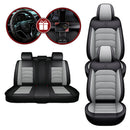 Capa Completa Automotiva Universal Lunor em Couro Legítimo e AirBag +BRINDES: Tapete e Capa Para Volante