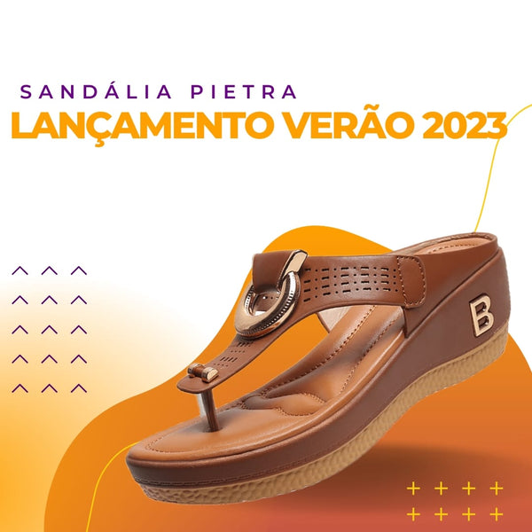 Lançamento Verão 2023 - Sandália Ortopédica Pietra